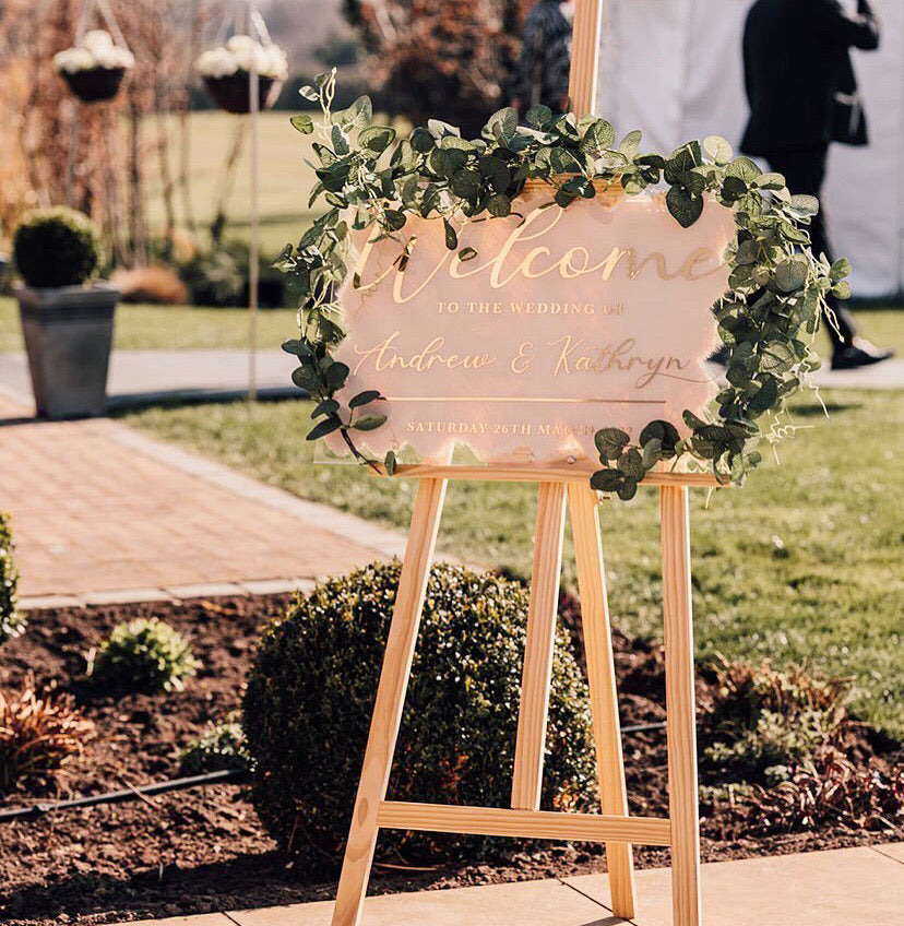 Welcome Wedding Sign